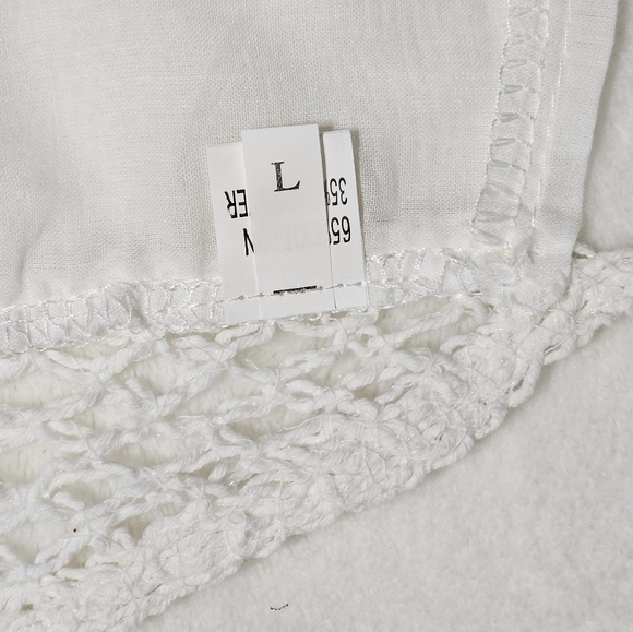 Crochet Open Back Halter Top - Picture 9 of 16